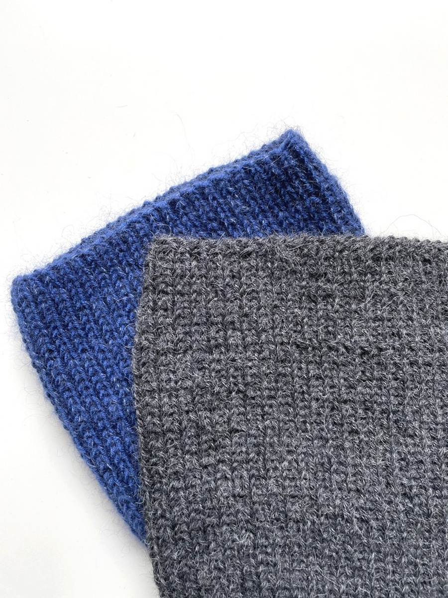 KIARA Alpaca Beanie 100% Alpaca 506 Dark Grey