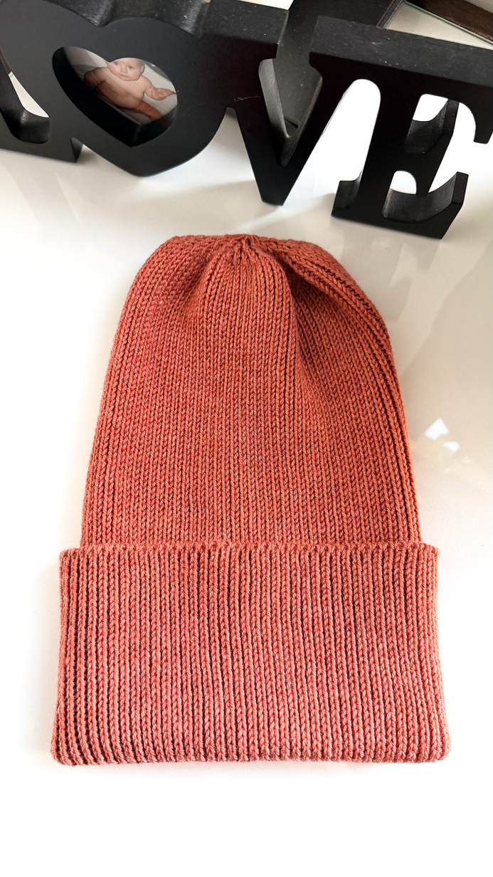 VARELLA Merino Wool Beanie 48 Blush Winter