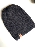 KIARA Women's Alpaca Beanie 100% Alpaca 8903 Black