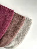 CHMURKA Damen-Beanie-Mütze aus Alpaka 29 Violett