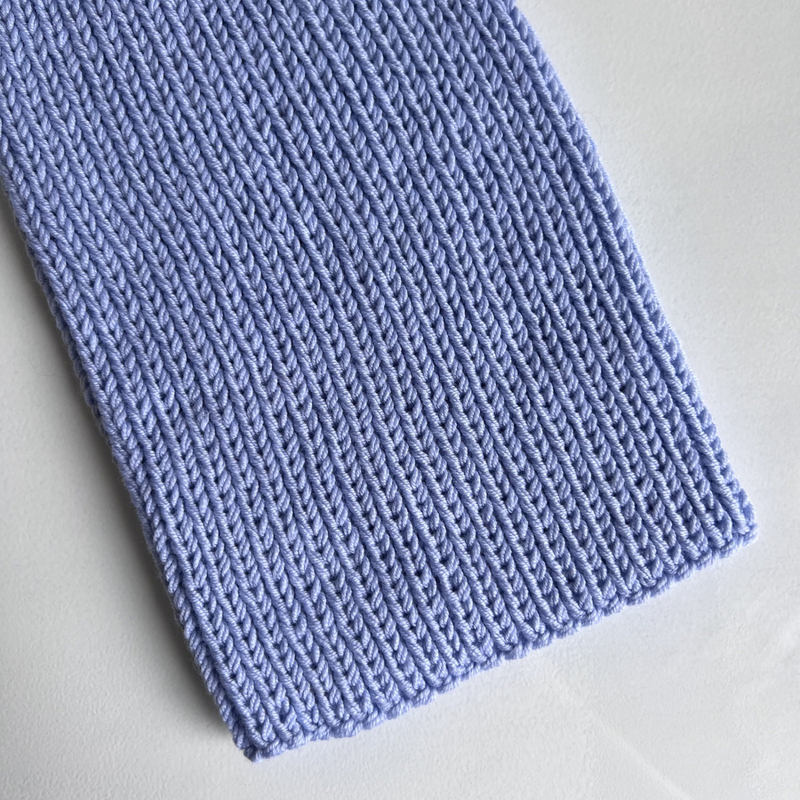 NANA – czapka beanie z wełny baby merino 24 Jasnobłękitny