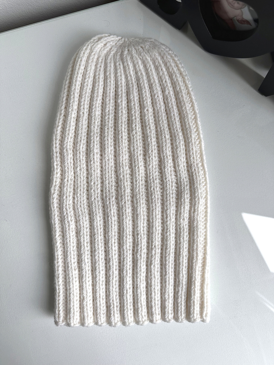 HELLI – czapka zimowa merino damska 100% Baby Merino 01 biały