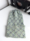 VARELLA Turn-Up Baby Merino Wool Beanie 100% 467 Lody Pistacjowe