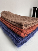 LAURIN Turn-Up Beanie 100% Alpaca 9025 Walnut