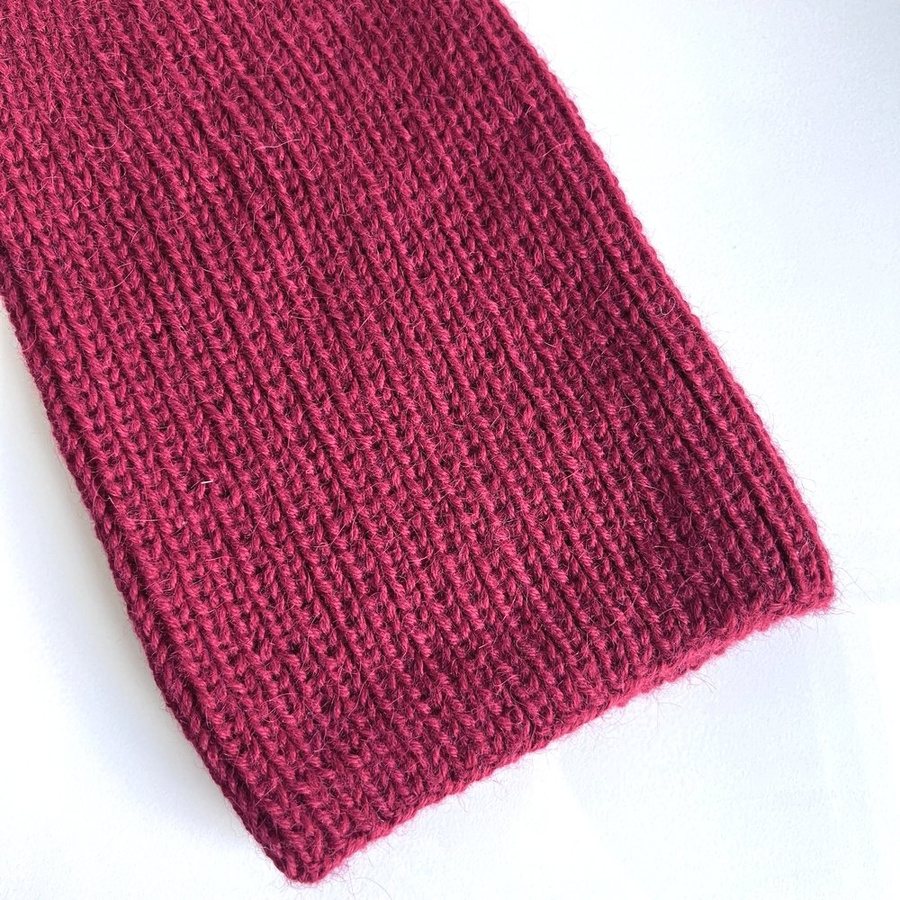 KIARA Alpaca Beanie 100% Alpaca 3900 Pomidorowy Winter