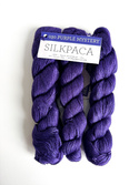 Ręcznie farbowana włóczka Malabrigo SILKPACA SA030 Purple Mystery