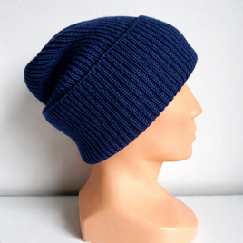 Wywijana czapka kaszmirowa 2.0 100% kaszmir 624 Bosco