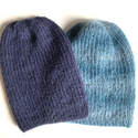 KIARA – czapka z alpaki damska 100% alpaka 5575 granatowy beanie zimowa