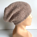 CHMURKA Handmade Alpaca Beanie 34 Różowy Marmur