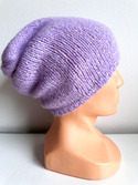 CHMURKA Beanie-Mütze aus Alpaka 41 słodka orchidea