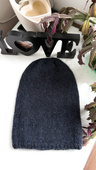 CHMURKA Handmade Alpaca Beanie 63 Dark Navy