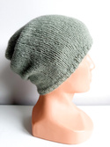 CHMURKA Handmade Alpaca Beanie 56 mięta pieprzowa