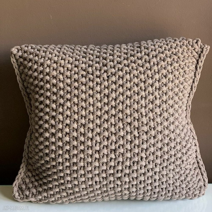 Poduszka ze sznurka bawełnianego HANIA - różne kolory