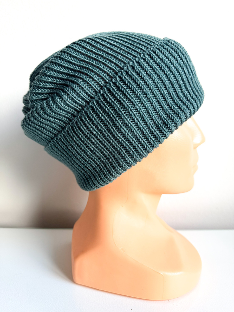 VARELLA – czapka z wełny merino baby merino 66 Mglisty Las