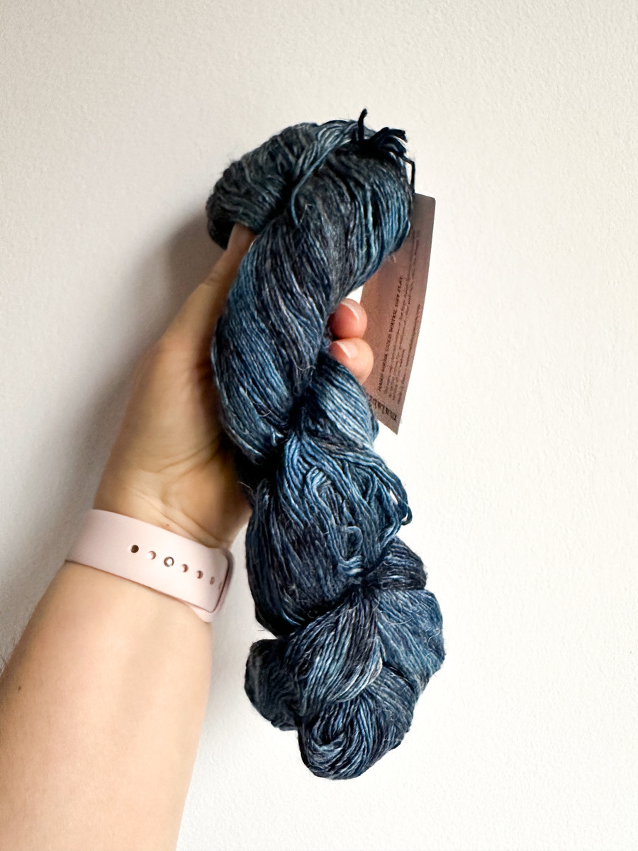 Ręcznie farbowana włóczka Malabrigo SUSURRO jedwab, len i merynos SUS663 CHRYSOCOLLA