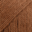 KIARA 100% Alpaca Beanie without a Turn-Up Cuff 9041 miedziany brąz