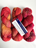Ręcznie farbowana włóczka Malabrigo ULTIMATE SOCK merynos z nylonem US658 Zinnias N