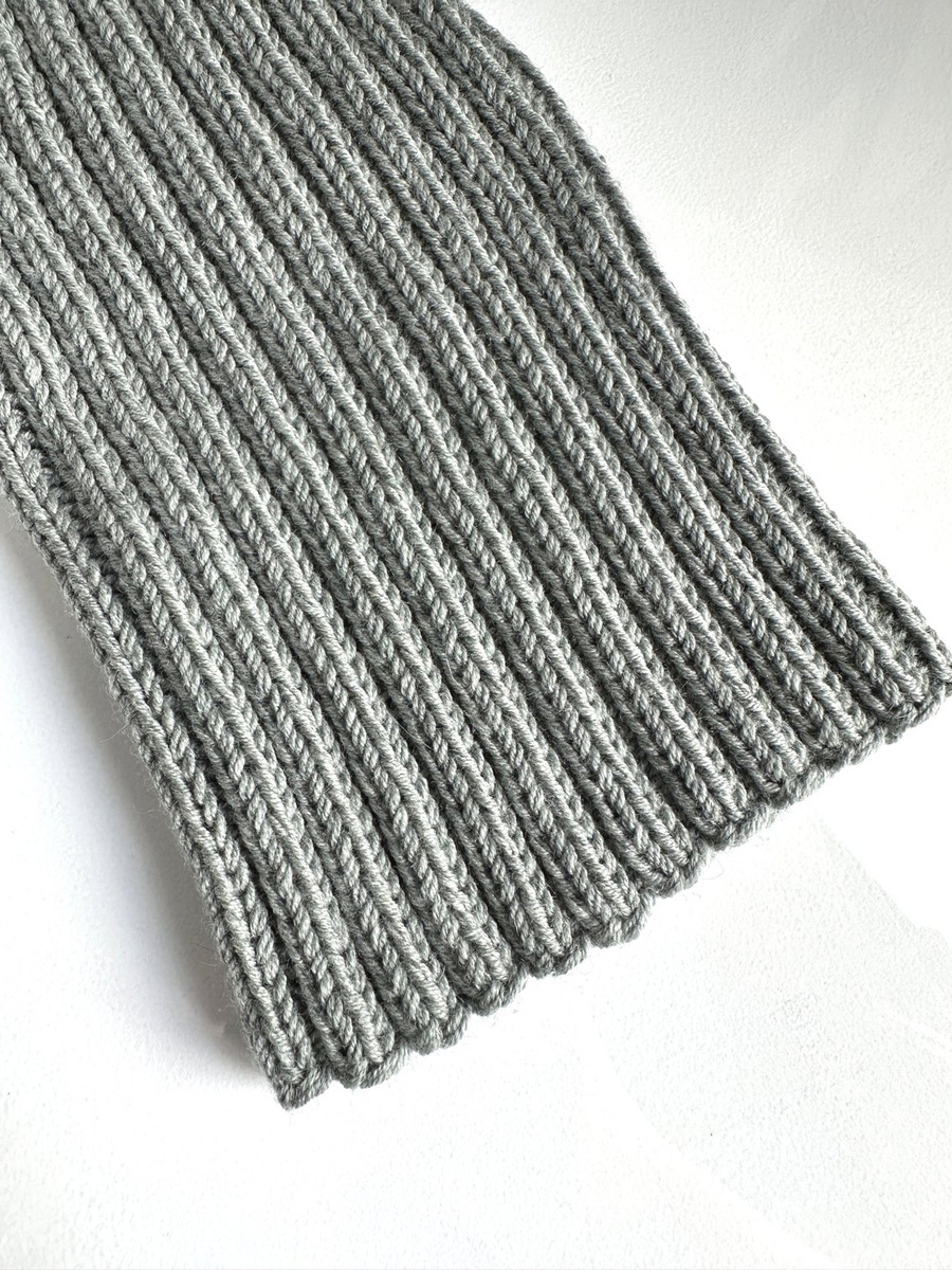HELLI – czapka zimowa merino damska 100% Baby Merino 50 Zielona Szałwia