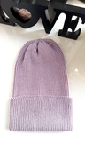 VARELLA Baby Merino Wool Beanie 60 Lawendowy Szron