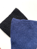 KIARA Damenmütze aus 100% Alpaka 5575 Navy Beanie