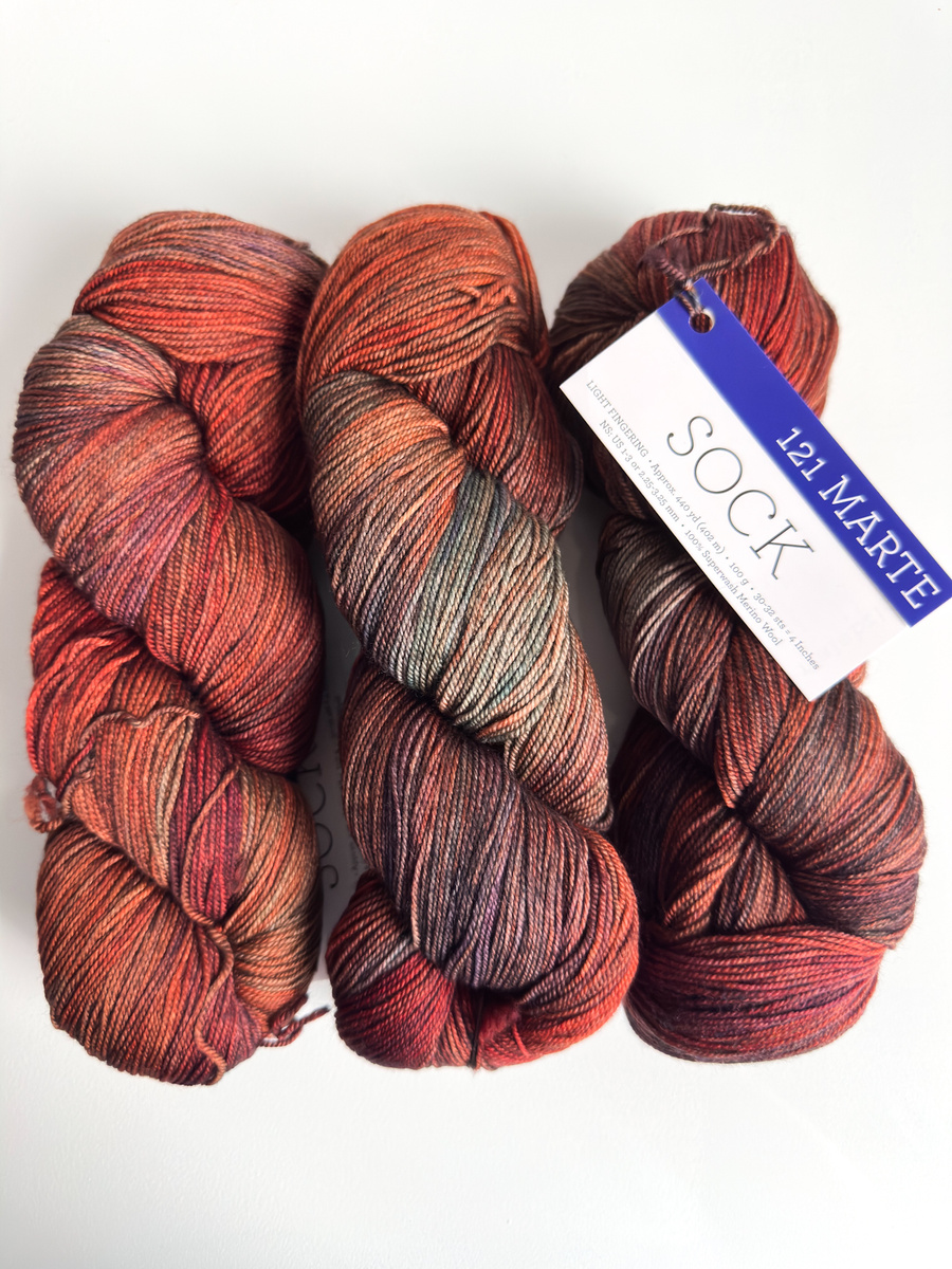 Włóczka skarpetkowa Malabrigo SOCK SW121 MARTE