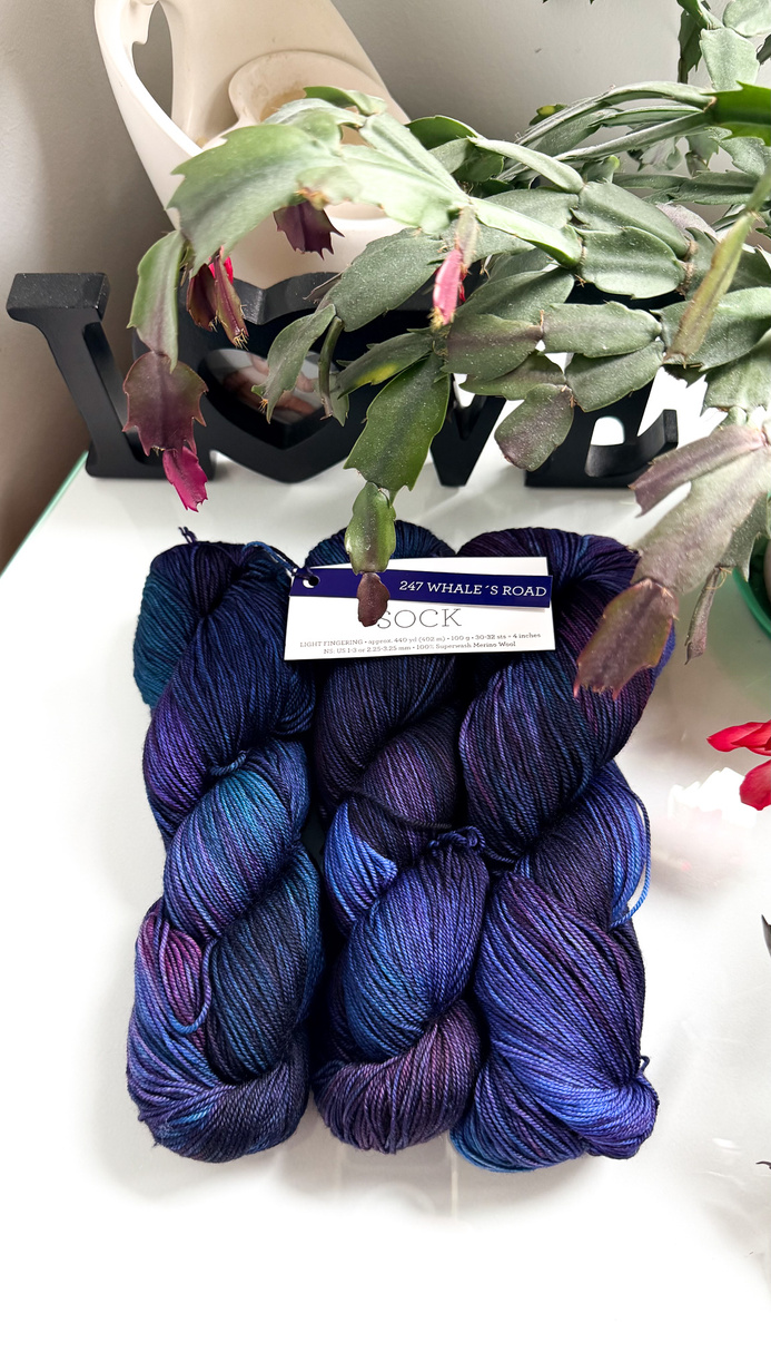 Włóczka skarpetkowa Malabrigo SOCK SW247 WHALES ROAD