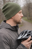 VARELLA – czapka merino pod kask 100% Baby Merino 38 Oliwka