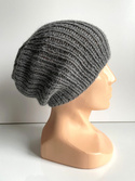 KIARA Alpaca Beanie 100% Alpaca 9038 zielona szałwia