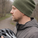 VARELLA – czapka merino pod kask 100% Baby Merino 38 Oliwka