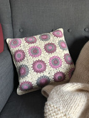 Poszewka na poduszkę 40x40 cm różowe kwiatki