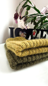 MARGARET Handmade Beanie Alpaca Mohair and Silk 7895 Dark Green