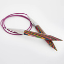 Druty drewniane na żyłce KnitPro Symfonie 80 cm