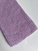 NANA – czapka beanie z wełny 100% baby merino 26 jasny stary róż jesienno-zimowa