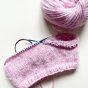 CHMURKA Alpaca Beanie 08 Light Pink