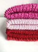 AUREA – ręcznie robiona ciepła czapka beanie z baby merino + moher i jedwab damska / dziecięca 16/14 Czerwony