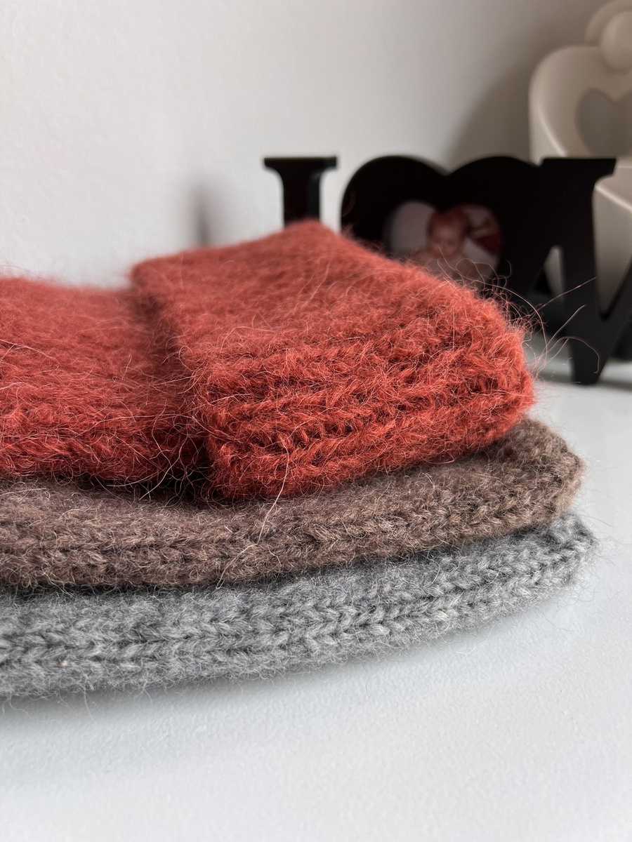CHMURKA Alpaca Beanie 04 Medium Grey