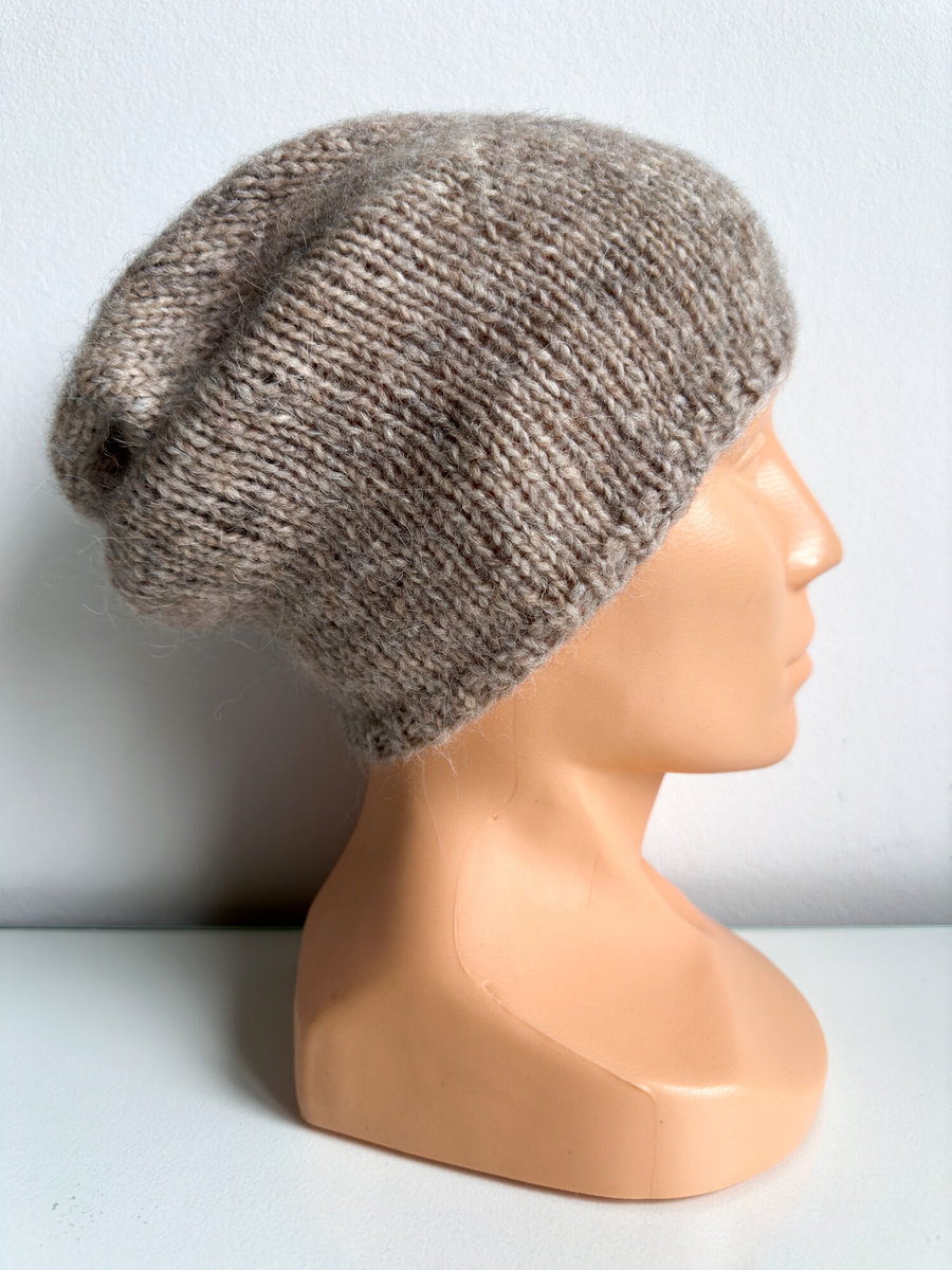 CHMURKA Alpaca Beanie 55 Light Beige