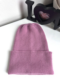 VARELLA Merino Wool Beanie 100% Baby Merino 27 Stary Róż