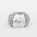 Włóczka GaboWool Baby Silk Yak 9636 Jasny Szary