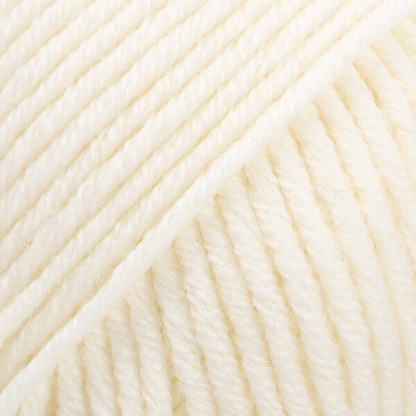 Włóczka Drops Merino Extra Fine 01 ecru